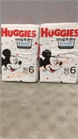 Huggies Snug & Dry Diapers, Set of 2
