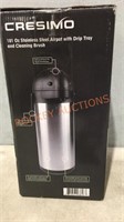 Cresimo Stainless Steel Airpot with Drip Tray and