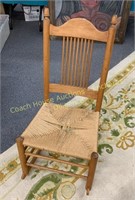 Rocking chair, chaise berçante 17 x 33"