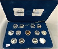 1992 Sterling silver quarters with commemorative
