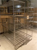Rack with Shelves