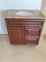 Cabinet W/ Sink Top