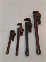 assorted Pipe Wrench