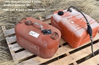 2 Boat Gas Tanks, Located 9 miles South of