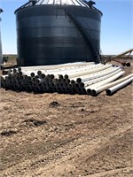 38-30' Joints of 8" PVC Gated Pipe, 30" Gates