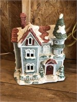Christmas Themed Porcelain House