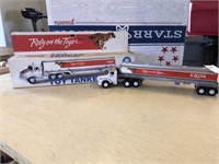 Lot of 2 Exxon Toy Tanker Trucks