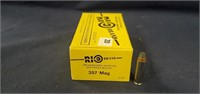 50 Rounds of Rio Brand 158 Grain Semi Jacketed