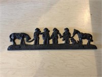 Cast Iron License Plate Topper