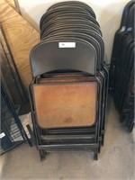 12 Vintage Metal Folding Chairs