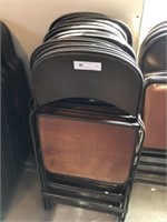 11 Vintage Metal Folding Chairs