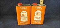 Partial Cans of IMR 4831 Smokeless Powder