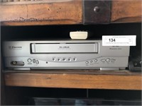 Sony Blu-Ray Player and Emerson VHS Player