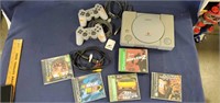 Sony Playstation (Working) with 2 Controllers and