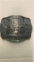 Hesston 50th Anniversary Belt Buckle