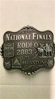 2003 Hesston Rodeo Belt Buckle Limited