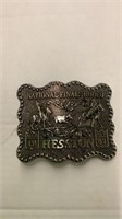 1987 Hesston Rodeo Belt Buckle Limited