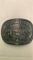 1994 Hesston Rodeo Belt Buckle Limited