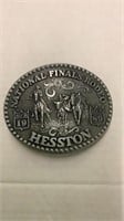 1989 Hesston Rodeo Belt Buckle Limited