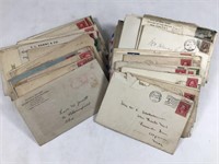 Large Group Postal History Postmarked Envelopes