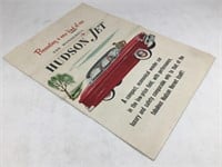 1952 Hudson Jet Promotional Sales Brochure