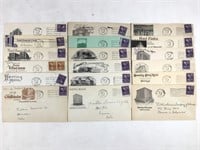 18 1945/6 Hotel Covers Postal Envelopes