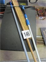 Table Brush, Window Squeegee & Extension Pole