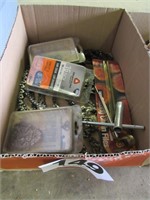 Box of Chain Saw Supplies