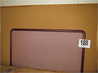 (2) Cork Boards 2x3' & 3x4'
