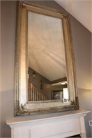 Ornately Framed Beveled Edge Mirror (96"Tx54"W)