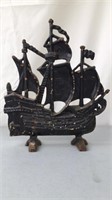 Cast Iron Ship Doorstop