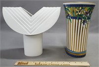 Rosenthal Studio-Line & Versace Porcelain Vases