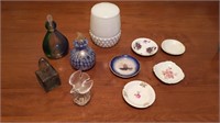 Perfume Bottles, Hobnail Milk Glass Jar, Childs