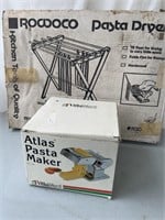 Pasta maker and drying rack