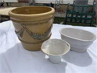 Ceramic planters