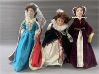 Franklin Mint Queen Dolls