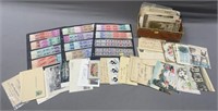 Vintage Postcards & Stamps