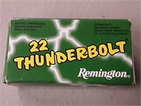 22LR  ROUND NOSE REMINGTON  THUNDERBOLT