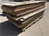 (3) Pallets of Woodworking Boards