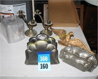 Candle Holders, Serving Trays, Eagle