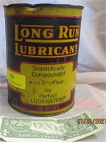 Long Run Lubricant by Western Auto 5 LB Full Can