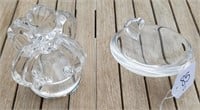 2 Beautiful Signed Stueben Art Glass Items