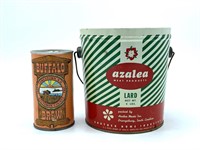 Azalea Lard Ton and Buffalo Brew Can