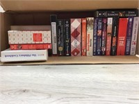 BOX OF PAPERBACK BOOKS BOX OF PAPERBACK BOOKS