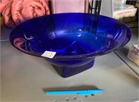 BLUE GLASS STAND