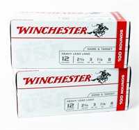 Ammo 200 Rounds Of 12 Gauge 2 3/4 - Winchester