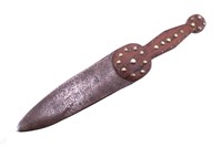 American Indian  Dag Fighting Knife Mid-19th C.