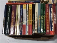 40 Paper back books, some Hardy boys and others