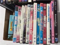 30 DVD movies, mostly teen age type