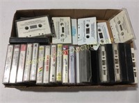 20+ music cassette tapes